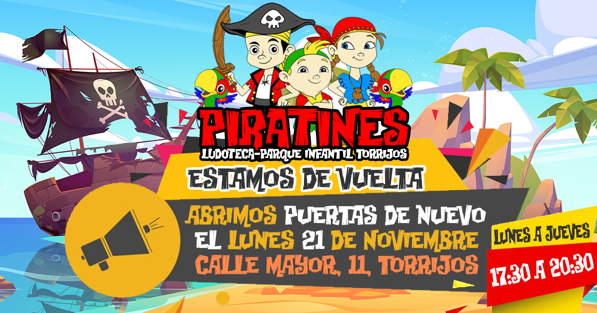 Piratines, Ludoteca, Parque Infantil en Torrijos